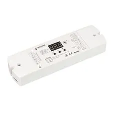 Arlight 037440 INTELLIGENT ARLIGHT Декодер SMART-DMX512-204-62-RGBW-RDM-SUF (12-48V, 4x150-500mA) (IARL, IP20 Пластик, 5 лет) 037440