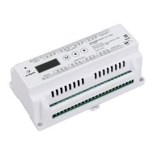Arlight 023825 Декодер SMART-K17-DMX (12-24V, 24x3A) (Arlight, IP20 Пластик, 5 лет) 023825