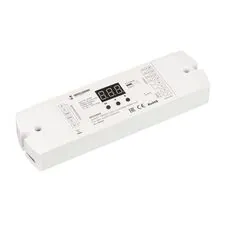 Arlight 037441 INTELLIGENT ARLIGHT Декодер SMART-DMX512-204-62-RGBW-RDM-SUF (12-48V, 4x350-1200mA) (IARL, IP20 Пластик, 5 лет) 037441