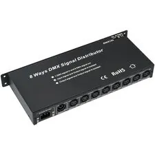 Arlight 019502 Контроллер-распределитель LN-DMX-8CH (230V) (Arlight, IP20 Металл, 1 год) 019502