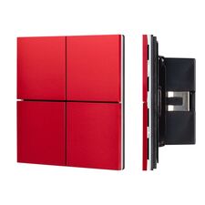 Arlight 039664 INTELLIGENT ARLIGHT Кнопочная панельNX-304-23-IN Rose Red (BUS, Frameless) (IARL, IP20 Металл, 2 года) 039664