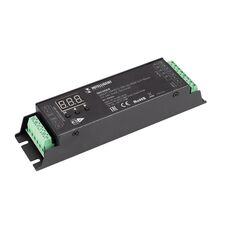Arlight 036244 INTELLIGENT ARLIGHT Декодер SMART-DMX512-305-63-RDM-SUF Black (12-48V, 5x4A, Terminal) (IARL, IP20 Металл, 5 лет) 036244