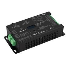 Arlight 028449 Декодер SMART-K55-DMX (12-24V, 5x6A, XLR3) (Arlight, Металл) 028449