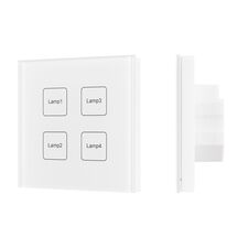 Arlight 037192 INTELLIGENT ARLIGHT Сенсорная панель DALI-901-11-ADDR-DIM-DT6-IN White (BUS) (IARL, IP20 Пластик, 3 года) 037192