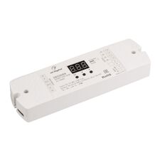 Arlight 023828 Декодер SMART-K20-DMX (12-48V, 4x700mA) (Arlight, IP20 Пластик, 5 лет) 023828