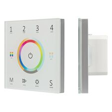 Arlight 028321 Панель Sens SMART-P67-MULTI White (230V, 4 зоны, 2,4G) (Arlight, IP20 Пластик, 5 лет) 028321