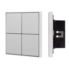 Arlight 039666 INTELLIGENT ARLIGHT Кнопочная панельNX-304-23-IN Silver (BUS, Frame) (IARL, IP20 Металл, 2 года) 039666