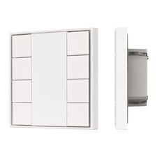 Arlight 037723 INTELLIGENT ARLIGHT Кнопочная панельNX-301-22-8-SH-IN White (BUS, Frame) (IARL, IP20 Пластик, 3 года) 037723