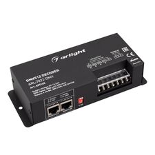 Arlight 027145 Декодер ARL-7022-DMX (12-24V, 4x8A, DMX512, XLR3) (Arlight, IP20 Металл, 3 года) 027145
