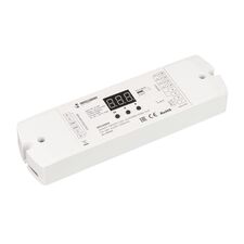 Arlight 037441 INTELLIGENT ARLIGHT Декодер SMART-DMX512-204-62-RGBW-RDM-SUF (12-48V, 4x350-1200mA) (IARL, IP20 Пластик, 5 лет) 037441