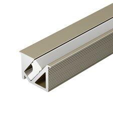 Arlight 038200 Профиль SL-BEVEL-H10-F14-2000 ANOD OLIVE GREY (Arlight, Алюминий) 038200