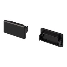 Arlight 033645 Заглушка PLS-LOCK-H16-SMT черная глухая (Arlight, Пластик) 033645