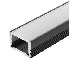 Arlight 037112 Профиль SL-SLIM20-H13-2000 BLACK (Arlight, Алюминий) 037112