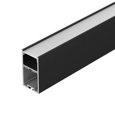 Arlight 027987 Профиль с экраном SL-LINE-3667-2500 BLACK+OPAL (Arlight, Алюминий) 027987