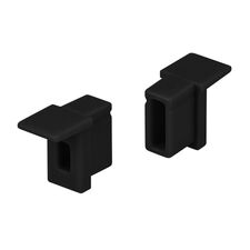 Arlight 044087 Заглушка SL-MINI-6-H9 BLACK c отверстием (Arlight, Пластик) 044087