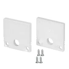 Arlight 047634 Заглушка SL-SLIM20-H20 WHITE с отверстием (Arlight, Пластик) 047634