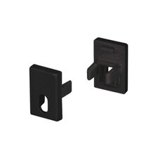 Arlight 037506 Заглушка SL-MINI-8-H12 BLACK с отверстием (Arlight, Пластик) 037506