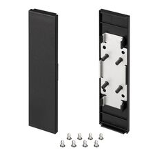 Arlight 033038 Заглушка SL-LINE-25100-DUAL BLACK глухая (Arlight, Пластик) 033038