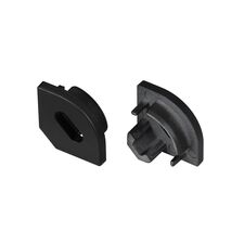 Arlight 049410 Заглушка SL-KANT-H10 BLACK с отверстием (Arlight, Пластик) 049410