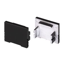 Arlight 034001 Заглушка SL-SLIM-H13M BLACK глухая (Arlight, Пластик) 034001
