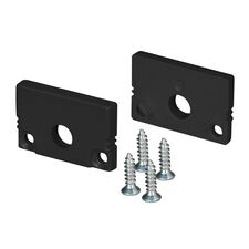 Arlight 037513 Заглушка SL-SLIM20-H13 BLACK с отверстием (Arlight, Пластик) 037513