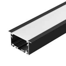 Arlight 033534 Профиль S2-LINIA69-F-2500 SEAMLESS BLACK (Arlight, Алюминий) 033534