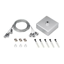 Arlight 040293 Подвес ARL-3x2m Set (Silver box, Pad 9x2mm) (Arlight, Металл) 040293