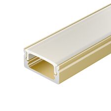 Arlight 039987 Профиль LINE-1708-2000 ANOD GOLD (Arlight, Алюминий) 039987