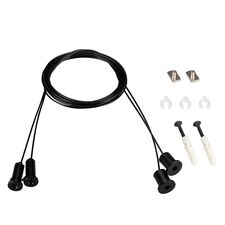 Arlight 039187 Подвес SL-LINE 2x2m Set (Pad 9x2mm) BLACK (Arlight, Металл) 039187