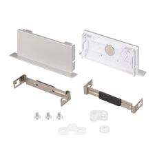 Arlight 021185(1) Заглушка S2-LINIA94-F Silver (Arlight, Пластик) 021185(1)
