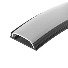 Arlight 039588 Профиль ARH-BENT-W18-2000 ANOD BLACK (Arlight, Алюминий) 039588