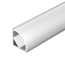 Arlight 036770 Профиль с экраном ARH-KANT-H16-2000 ANOD+OPAL (Arlight, Алюминий) 036770