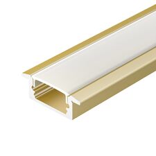 Arlight 039989 Профиль LINE-2308-F-2000 ANOD GOLD (Arlight, Алюминий) 039989