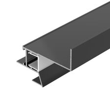 Arlight 047639 Профиль СEIL-S18-SHADOW-SIDE-3000 BLACK (Arlight, Алюминий) 047639