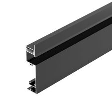 Arlight 043480 Профиль PLINTUS-H73-F-2000 BLACK (Arlight, Алюминий) 043480