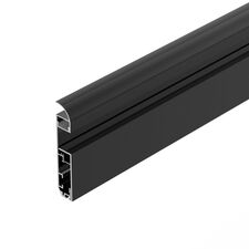 Arlight 045448 Профиль PLINTUS-H80-2000 BLACK (Arlight, Алюминий) 045448