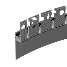 Arlight 043676 Профиль PLINTUS-FANTOM-BENT-H35-SIDE-2000 BLACK (Arlight, Алюминий) 043676