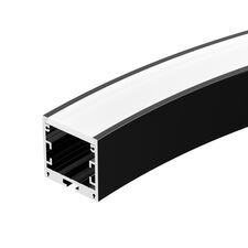 Arlight 027640 Профиль SL-ARC-3535-D800-A45 BLACK (320мм, дуга 1 из 8) (Arlight, Алюминий) 027640