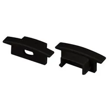 Arlight 040320 Заглушка LINE-2308-F BLACK с отверстием (Arlight, Пластик) 040320