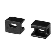 Arlight 043608 Заглушка PLINTUS-FANTOM BLACK с отверстием (Arlight, Пластик) 043608
