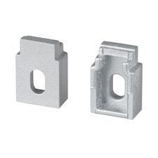 Arlight 043883 Заглушка WALL-FANTOM-BENT-W10-SIDE с отверстием (Arlight, Пластик) 043883