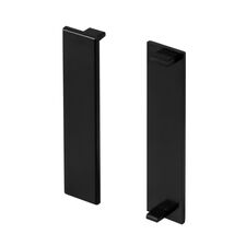 Arlight 046164 Заглушка PLINTUS-H54 BLACK  (Arlight, Пластик) 046164