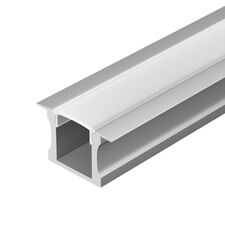 Arlight 018243 Профиль с экраном ALU-SLIM-H15-F-2000 ANOD+FROST (Arlight, Алюминий) 018243