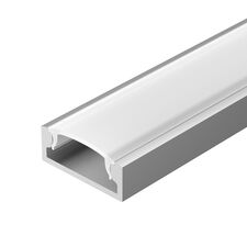 Arlight 014852 Профиль с экраном ALU-WIDE-H8-2000 ANOD+FROST (Arlight, Алюминий) 014852
