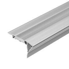 Arlight 015473 Профиль с экраном ALU-STAIR-DK-2000 ANOD+FROST (Arlight, Алюминий) 015473