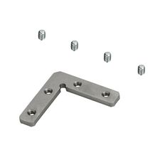 Arlight 024194 Соединитель ALU-90HOR угловой горизонтальный (Arlight, Металл) 024194
