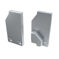 Arlight 026725 Заглушка для ALM-GLASS-6 левая глухая (Arlight, Металл) 026725