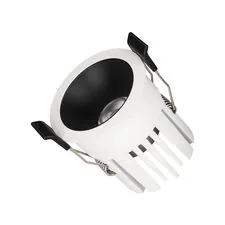 Arlight 035454(1) Светильник MS-ATLAS-BUILT-R58-10W Warm3000 (WH-BK, 35 deg, 230V) (Arlight, IP20 Металл, 5 лет) 035454(1)