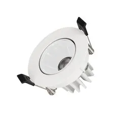 Arlight 037186 Светильник MS-FORECAST-BUILT-TURN-R82-8W Day4000 (WH-WH, 32 deg, 230V) (Arlight, IP20 Металл, 5 лет) 037186