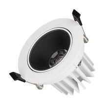 Arlight 033659(1) Светильник MS-FORECAST-BUILT-TURN-R102-12W Day4000 (WH-BK, 32 deg, 230V) (Arlight, IP20 Металл, 5 лет) 033659(1)